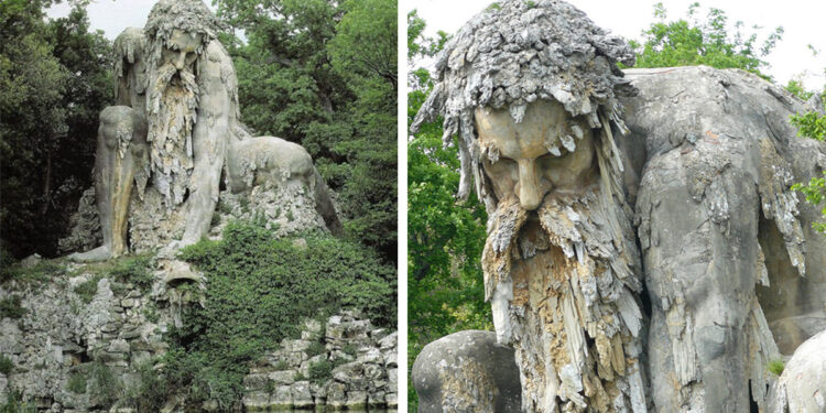 Giant 16th-Century ‘Colossus’ Sculpture In Florence, Italy